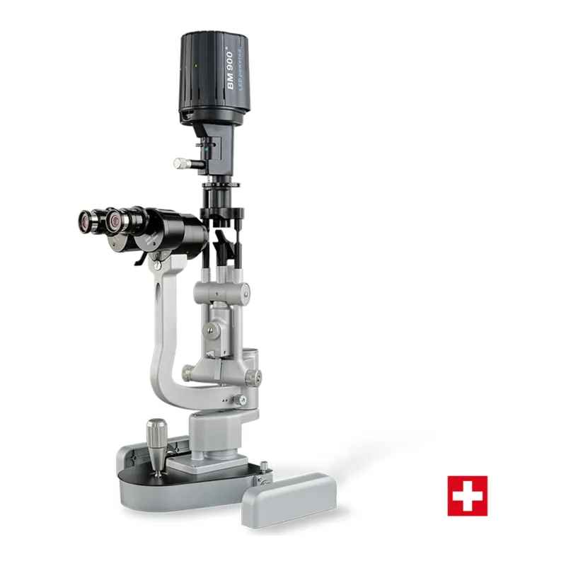 Haag-Streit BM 900 Slit Lamp with Black Box Power Supply (refurbished)